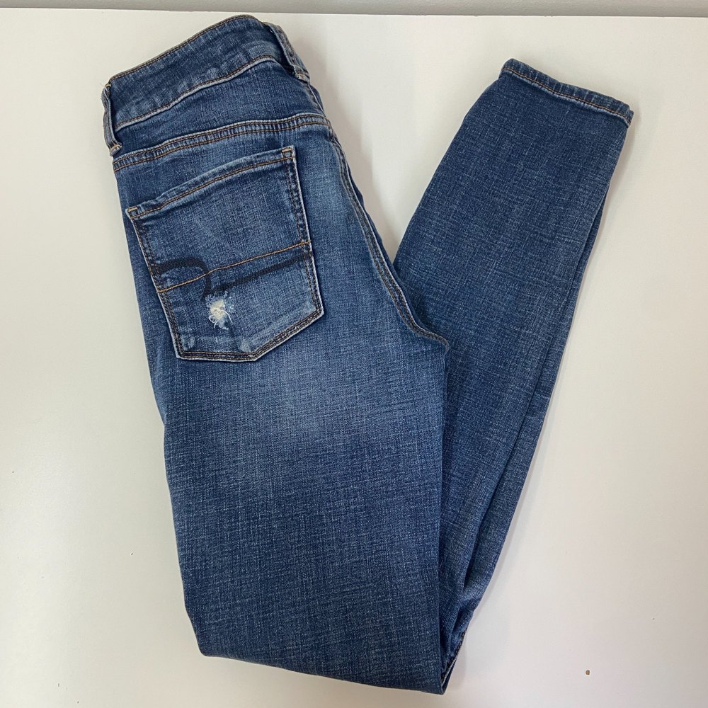 America Eagle Super Stretch Hi-Rise Jegging - Size 8